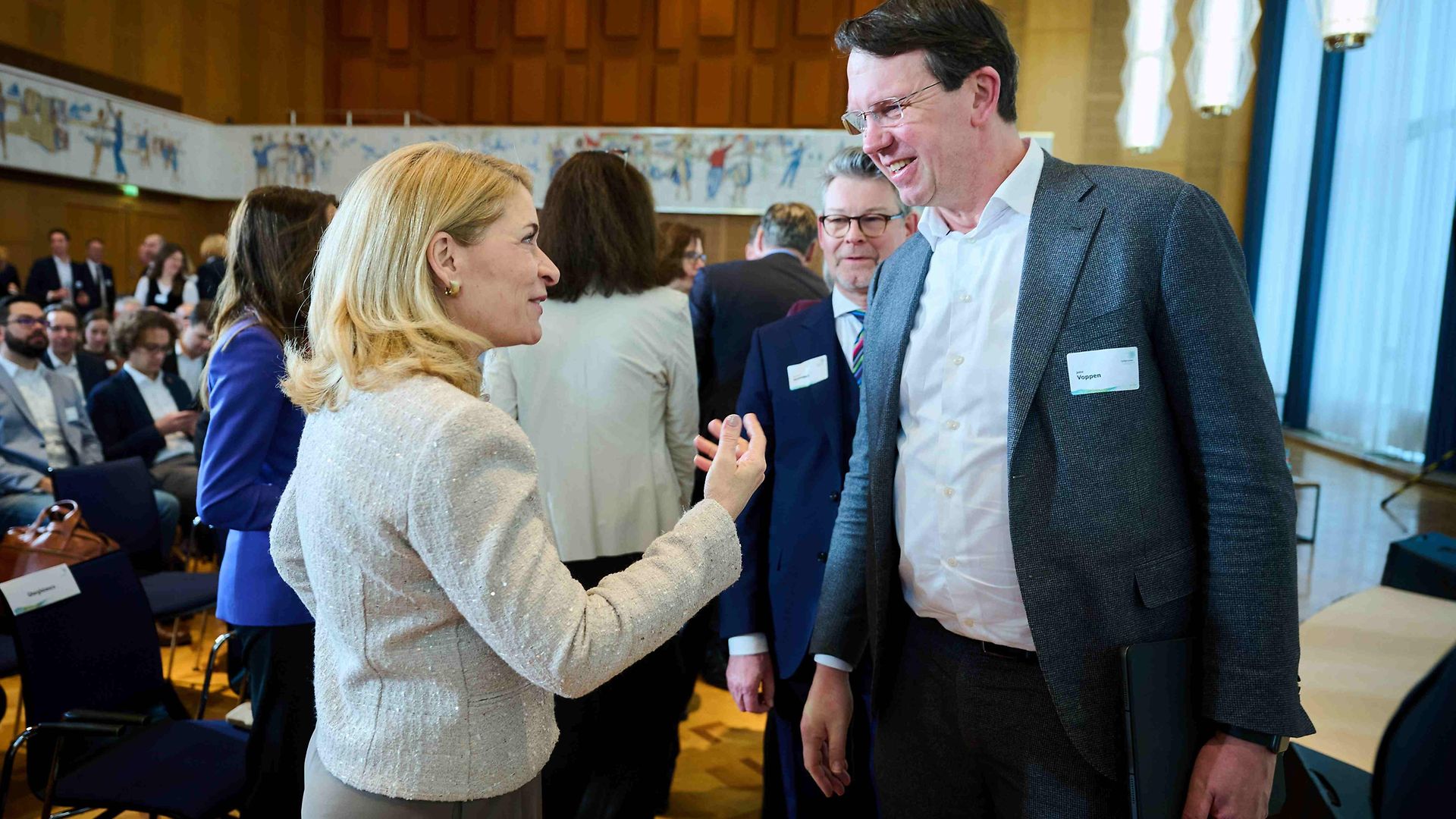Evelyn Palla und Jon Voppen